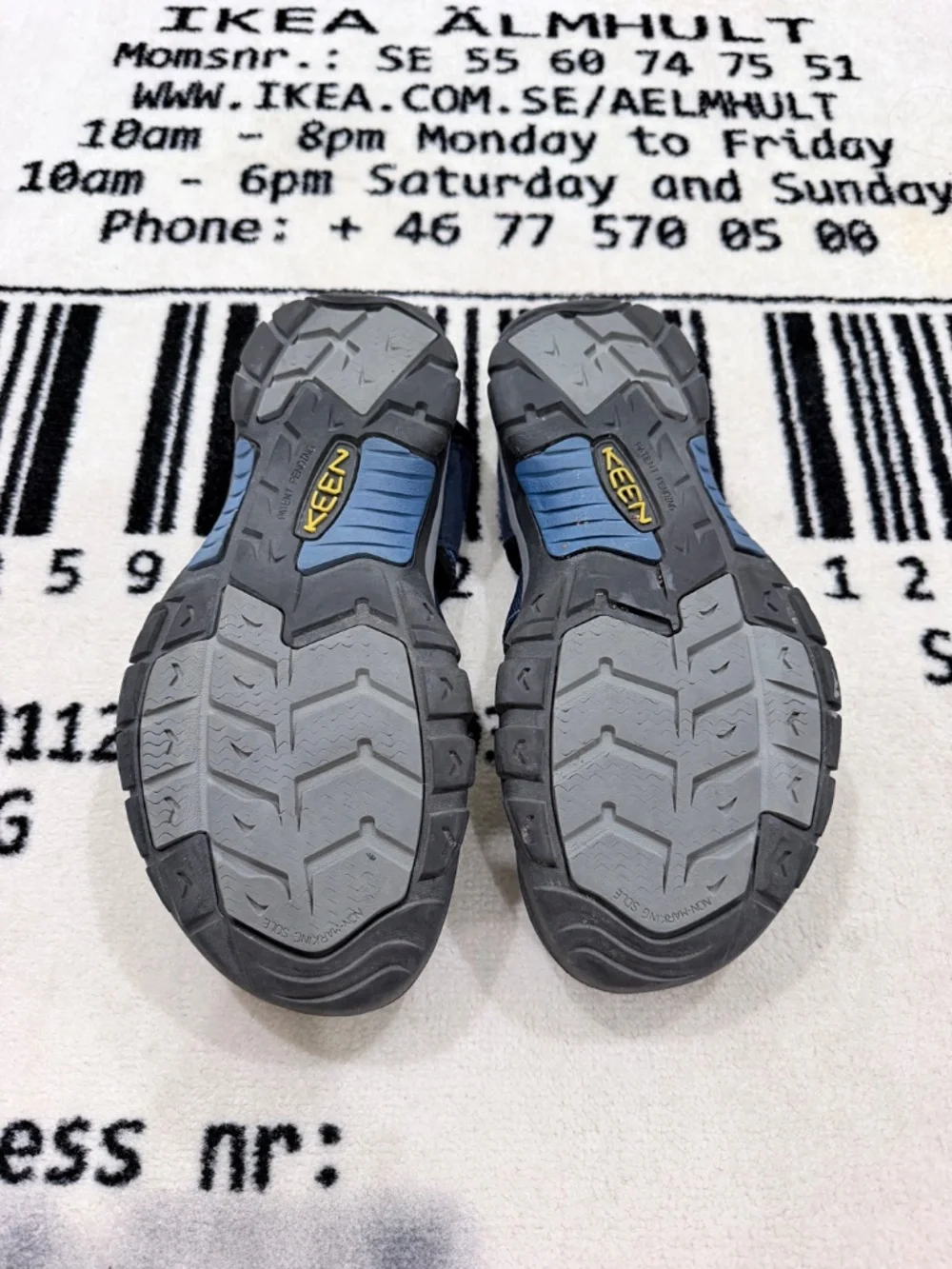 KEEN Newport H2 Closed Toe Sport Sandals - Navy Grey Black